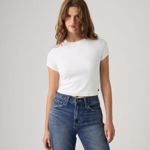 Levi's - Áo Thun Tay Ngắn Nữ Essential Baby Tee