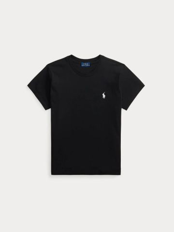 Ralph Lauren - Áo Thun Tay Ngắn Nữ Classic Fit Cotton Jersey Crewneck Tee