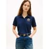 Tommy Hilfiger - Áo Thun Có Cổ Nữ Im Lurex Varsity Reg Polo