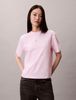 Calvin Klein - Áo thun thời trang nữ Cocktail Logo Graphic Boxy T-Shirt