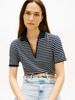 Tommy Hilfiger - Áo Thun Có Cổ Nữ Relaxed Fit Open Placket Pique Polo Shirt