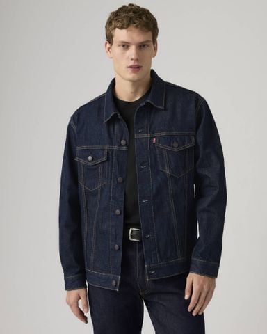 Levi's - Áo Khoác Jean Nam Relaxed Fit Trucker Jacket - Dark Wash