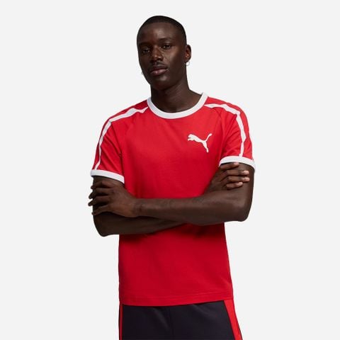 Puma - Áo Thun Tay Ngắn Nam T7 Big Cat Ringer Tee