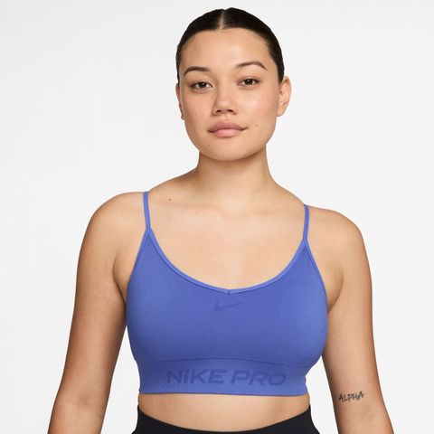 Nike - Áo Ngực Thể Thao Nữ Pro Dri-FIT Seamless Long Sleeve Bra
