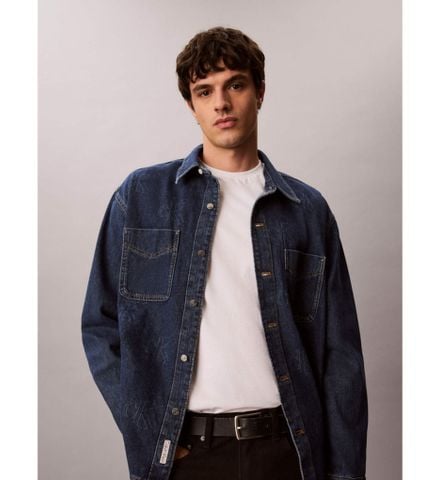 Calvin Klein - Áo Sơ Mi Nam 90s Overshirt CK Pacifico