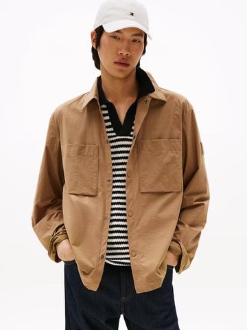 Tommy Hilfiger - Áo khoác tay dài nam Performance Water Repellent Shirt Jacket