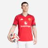 adidas - Áo thun đá banh Nam Men's Adidas Manchester United 25/26 Home Authentic Football Jersey - Red