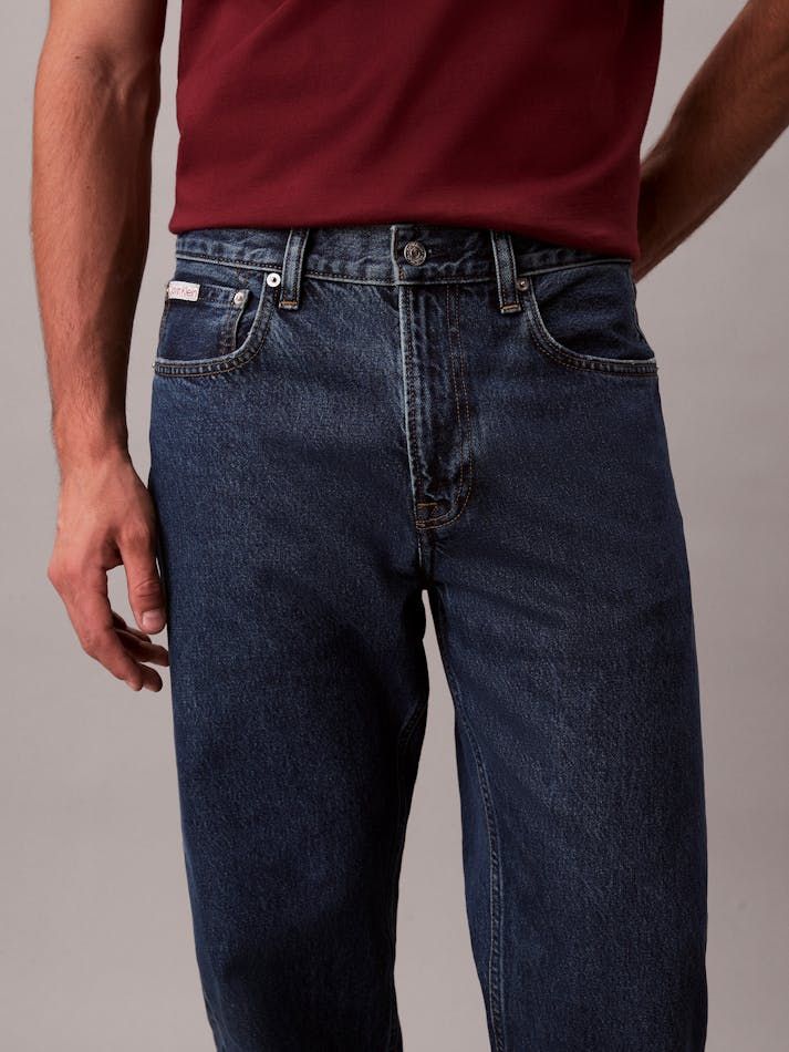 Calvin Klein - Quần jeans dài nam 90s Tapered Jeans