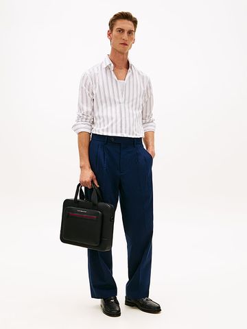 Tommy Hilfiger - Túi xách công sở Nam Metal Logo Laptop Bag