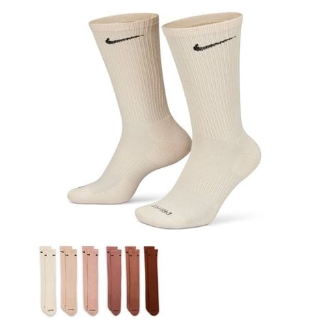 Nike - Vớ Thể Thao Nam Nữ Everyday Plus Cushioned Crew (6 Đôi)