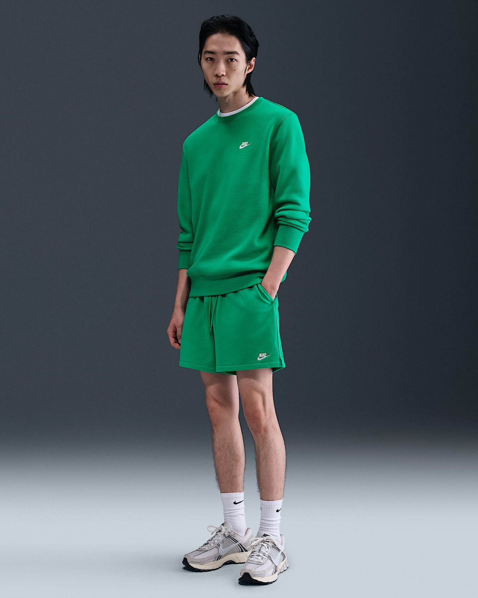 Nike - Quần nỉ ngắn thể thao Nam Nike Club Men's French Terry Flow Shorts