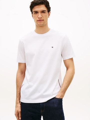 Tommy Hilfiger - Áo Thun Nam Tay Ngắn Global Stripe Side Seam Jersey T-Shirt