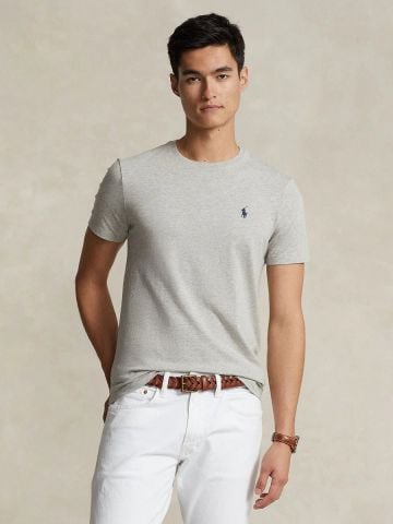Ralph Lauren - Áo Thun Tay Ngắn Nam Custom Slim Fit Jersey Crewneck T-Shirt
