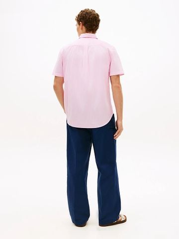 Tommy Hilfiger - Áo Sơ Mi Nam TH Flex Regular Fit Short Sleeve Shirt