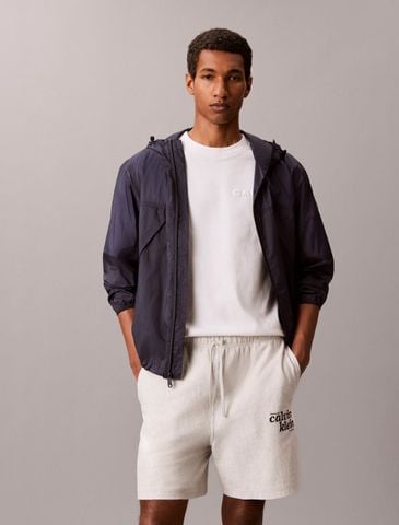 Calvin Klein - Quần Ngắn Thể Thao Nam Embroidered Logo Jogger Shorts