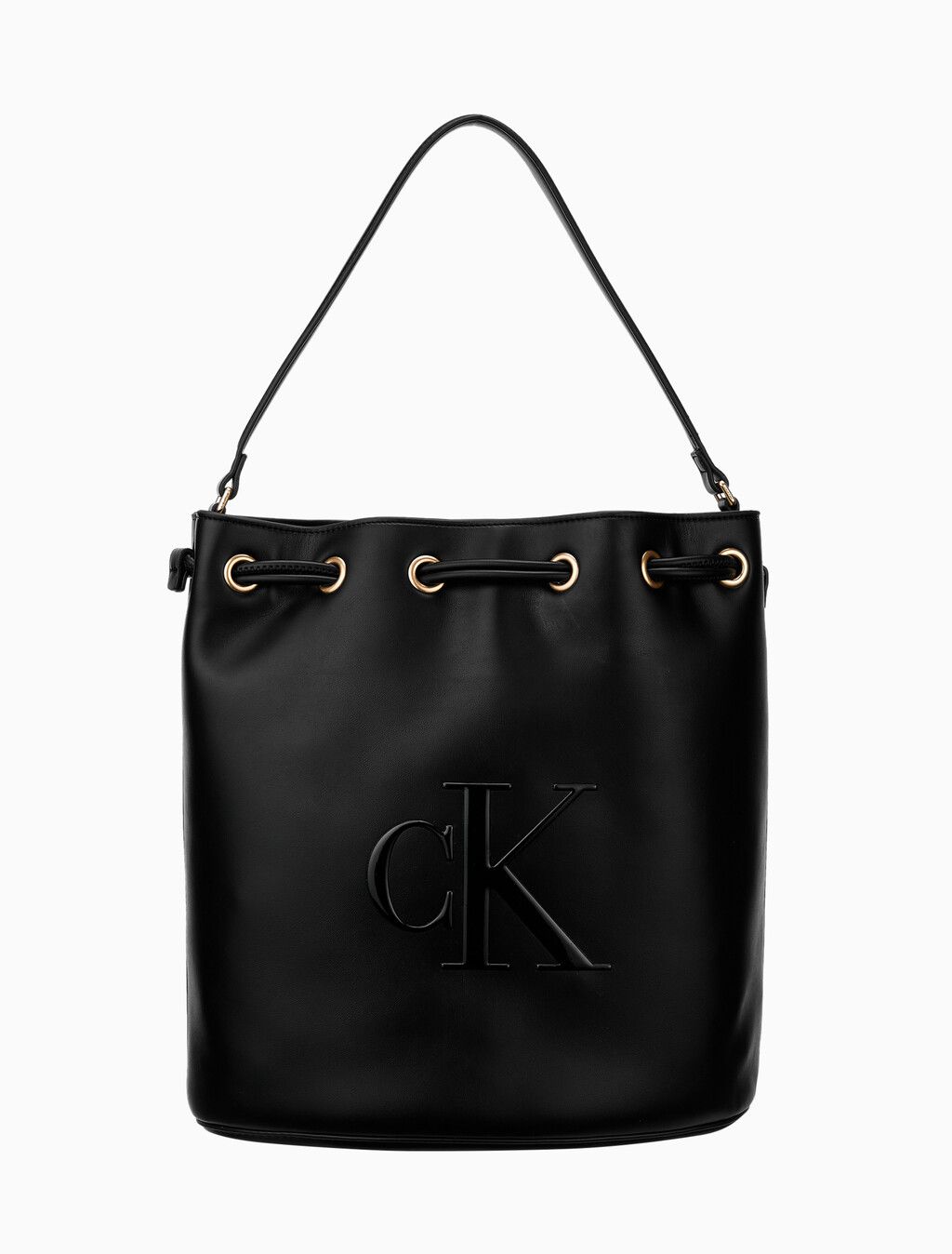 Calvin Klein - Túi xách nữ CK Embossed Monogram Bucket Bag