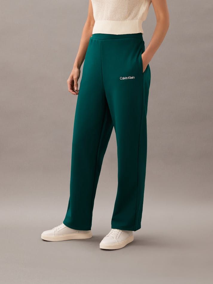 Calvin Klein - Quần nỉ dài thể thao nữ French Terry Joggers