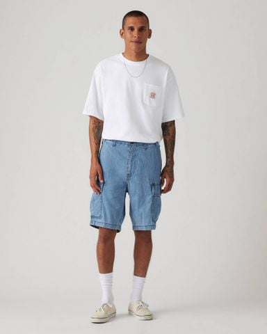Levi's - Quần Jean Ngắn Nam Carrier Cargo Shorts - Medium Wash