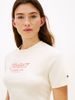 Tommy Hilfiger - Áo Thun Nữ Tay Ngắn Logo Interlock Knit T-Shirt