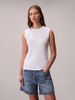 Calvin Klein - Áo Thun Ba Lỗ Nữ Cotton Contour Rib Tank Top