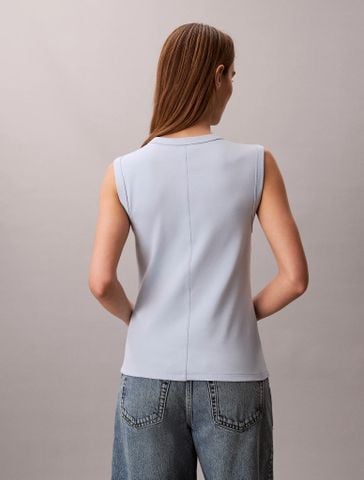 Calvin Klein - Áo Thun Ba Lỗ Nữ Refined Cotton Rib Tank