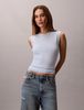Calvin Klein - Áo Thun Ba Lỗ Nữ Refined Cotton Rib Tank