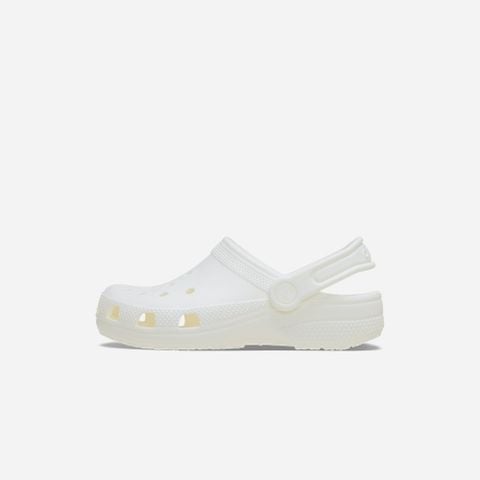 Crocs - Xăng đan trẻ em Classic Glow Clog Kid Glow Green Lifestyle