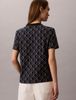 Calvin Klein - Áo Thun Tay Ngắn Nữ Classic Seasonal All Over Print Tee