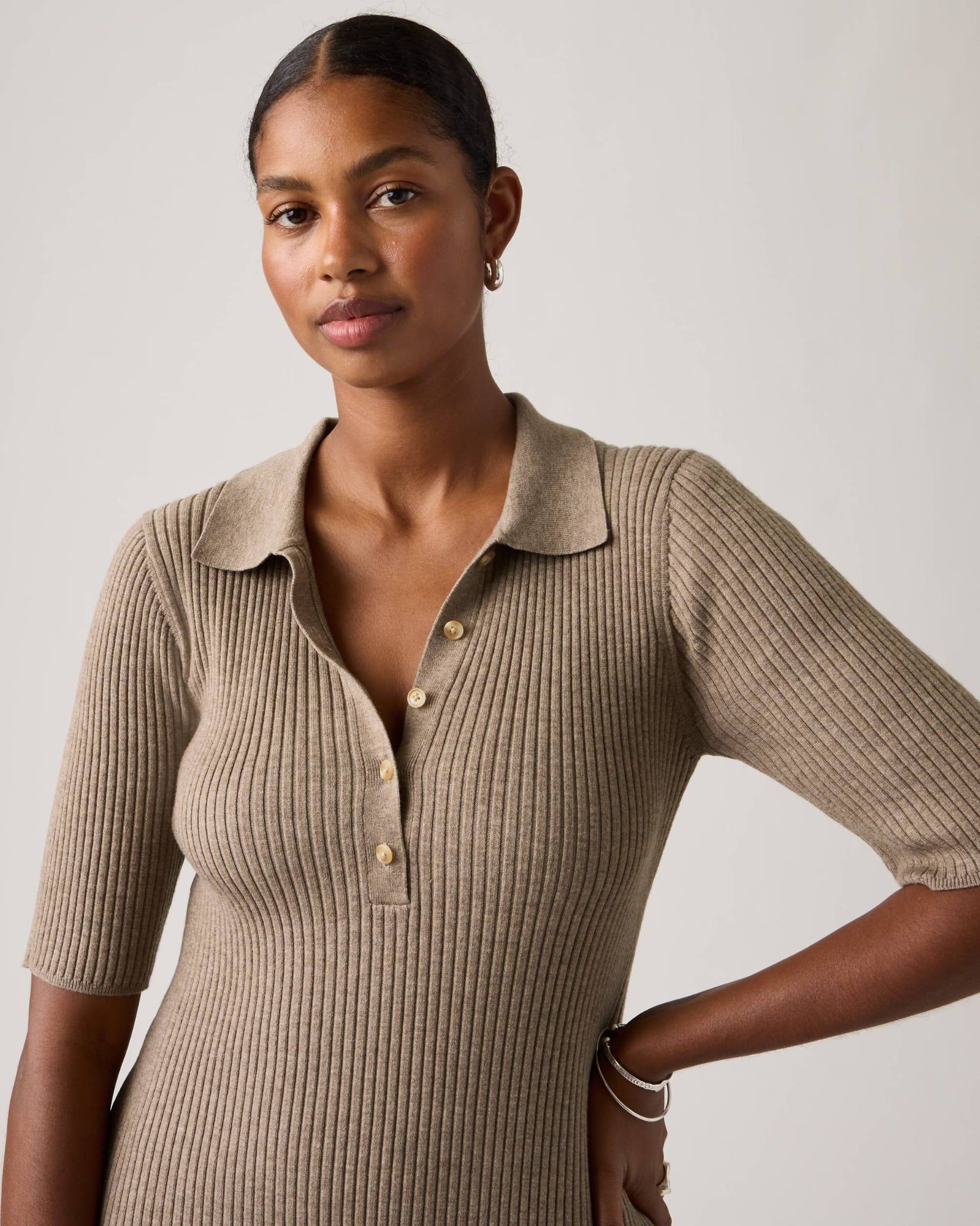 Levi's - Đầm nữ Monica Knit Dress - Brown