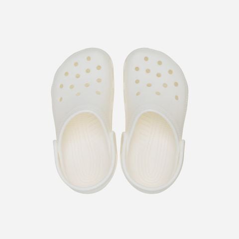 Crocs - Xăng đan trẻ em Classic Glow Clog Kid Glow Green Lifestyle - 3