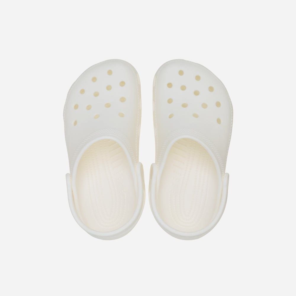 Crocs - Xăng đan trẻ em Classic Glow Clog Kid Glow Green Lifestyle