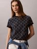 Calvin Klein - Áo Thun Tay Ngắn Nữ Classic Seasonal All Over Print Tee