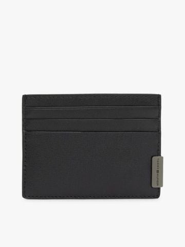 Tommy Hilfiger - Ví đựng thẻ nam Logo Leather Credit Card Holder