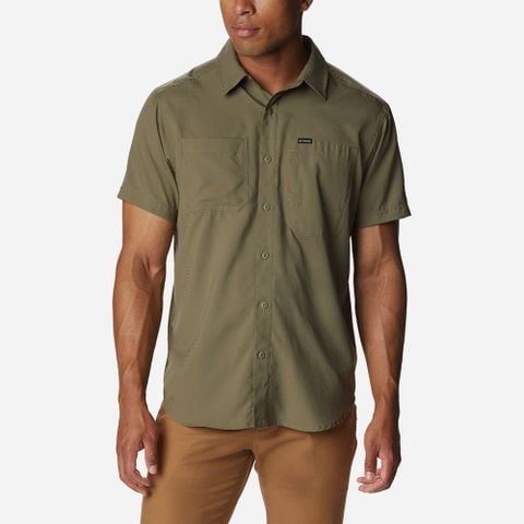 Columbia - Áo sơ mi tay ngắn thể thao nam Silver Ridge™ Utility Lite Outdoor