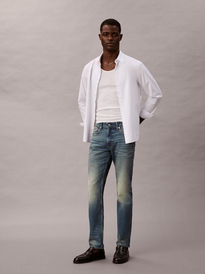 Calvin Klein - Quần jeans dài nam Slim Fit Jean