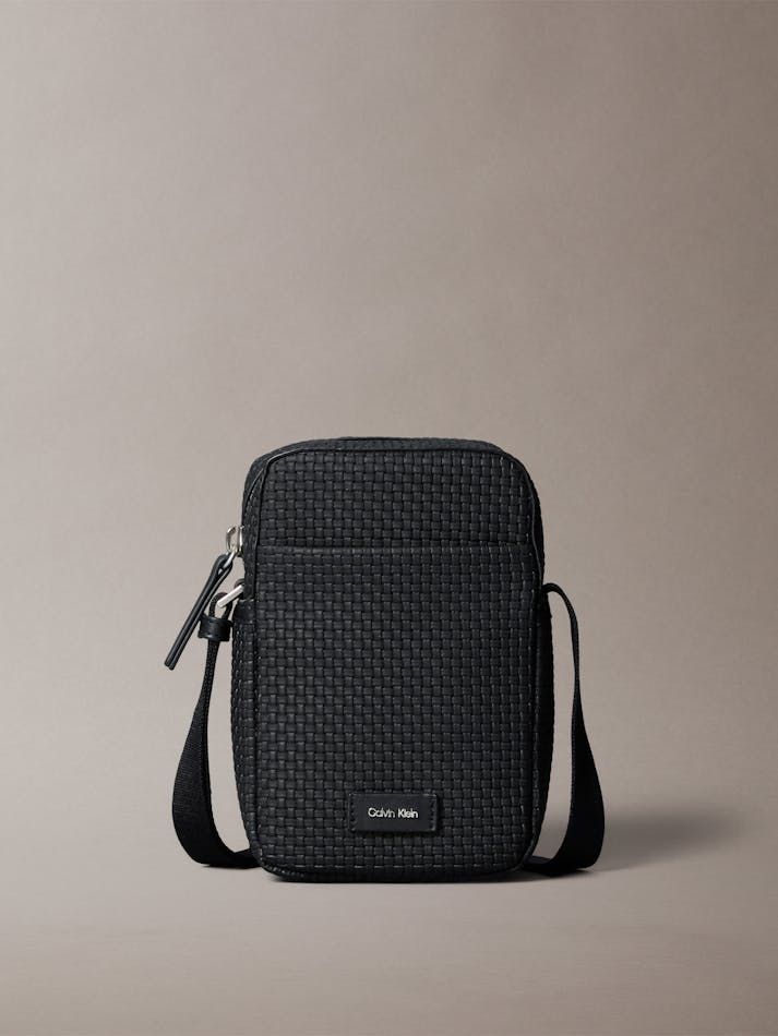 Calvin Klein - Túi đeo chéo nam CK Woven Reporter Bag