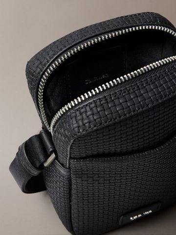 Calvin Klein - Túi đeo chéo nam CK Woven Reporter Bag - 3