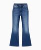 Calvin Klein - Quần Jean Dài Nữ High Rise Flare Indigo Station