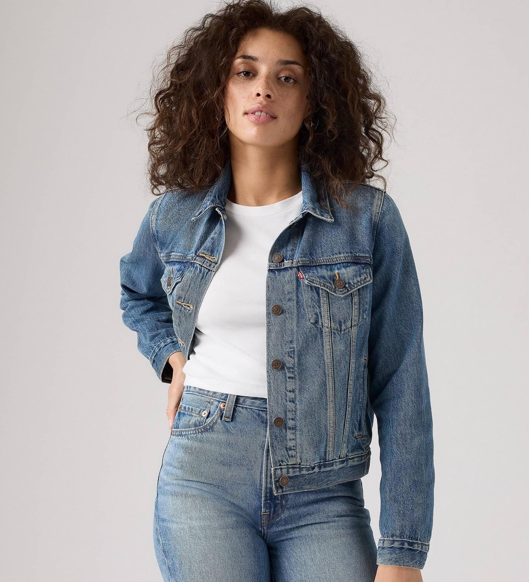 Levi's - Áo khoác jeans nữ The Original Trucker Jacket