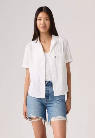 Levi's - Áo Sơ Mi Nữ Tay Ngắn Bennie Camp Shirt