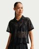 Nike - Áo Tay Ngắn Thể Thao Nữ Sportswear Women's Loose Lace Polo Jersey Top