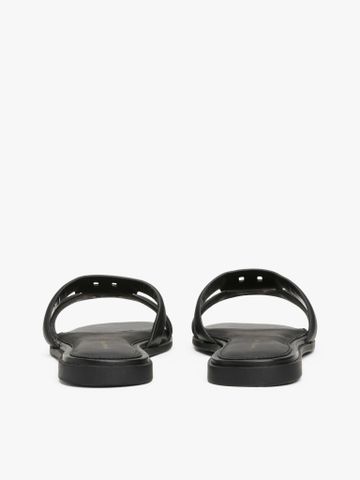 Tommy Hilfiger - Dép Quai Ngang Nữ Leather TH Monogram Mules