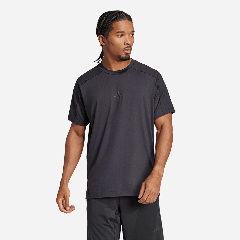 adidas - Áo thun Nam Men's Adidas Puremotion T-Shirt - Black