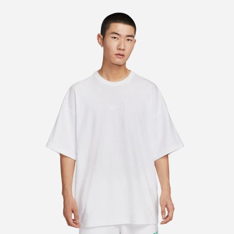 Nike - Áo thun thời trang thể thao Nam Men's Sportswear Premium Essentials Oversized T-Shirt - White