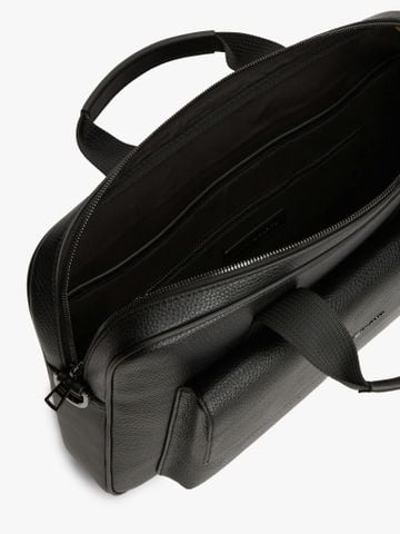 Tommy Hilfiger - Túi Laptop Nam Flap Pocket Pebble Grain Laptop Bag