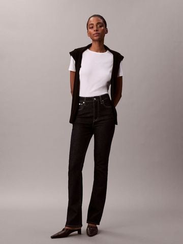 Calvin Klein - Áo thun thời trang nữ Supima Cotton Nano Logo T-Shirt
