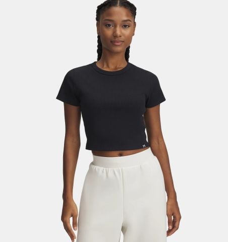 Under Armour - Áo thun nữ Rival Rib Baby Tee Lifestyle