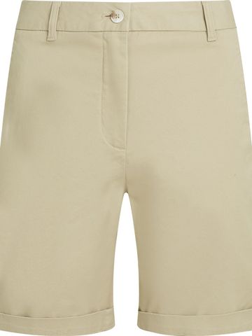 Tommy Hilfiger - Quần Kaki Ngắn Nữ Cotton Twill Slim Straight Shorts 9 Inch