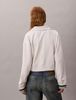 Calvin Klein - Áo nỉ thể thao nữ French Terry Quarter Zip Sweatshirt