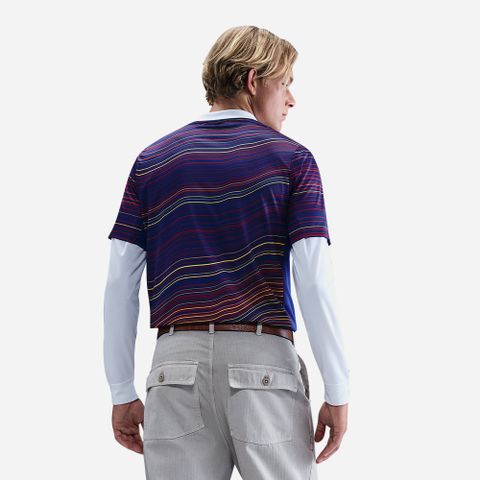 Nike - Áo đá banh Nam Men's F.C. Barcelona Academy Pro Home Pre-Match Football Jersey - Navy